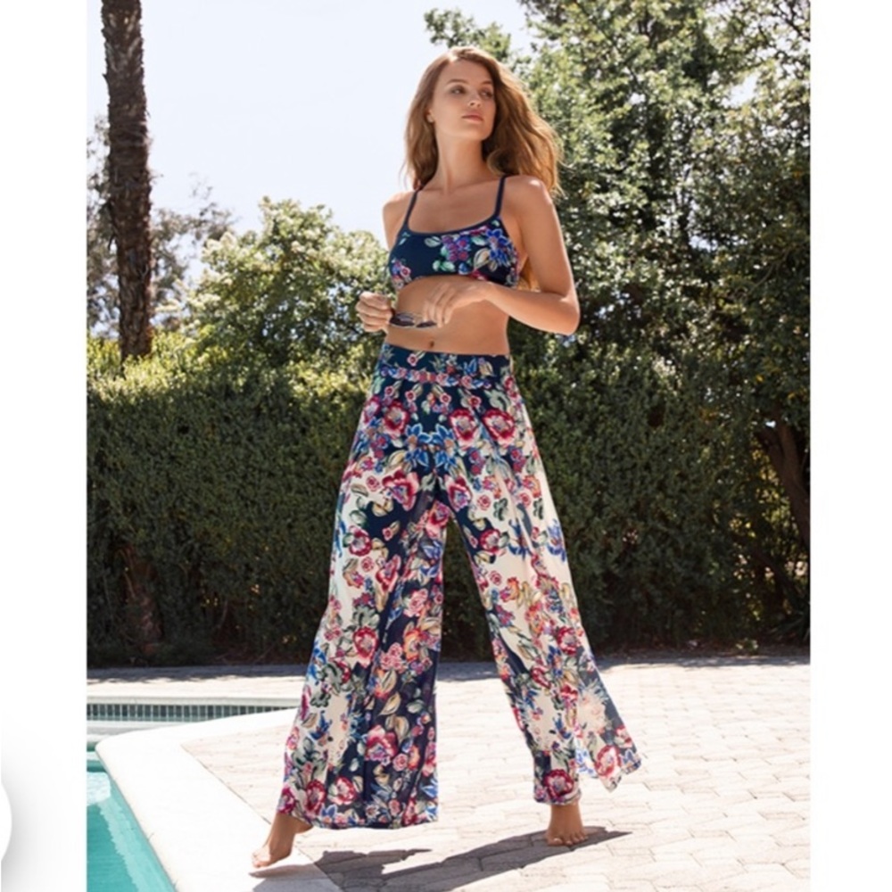 Johnny Was Maya Wrap Pant Small